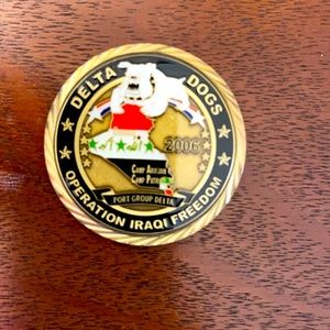 💰Delta Dogs Challenge Coin